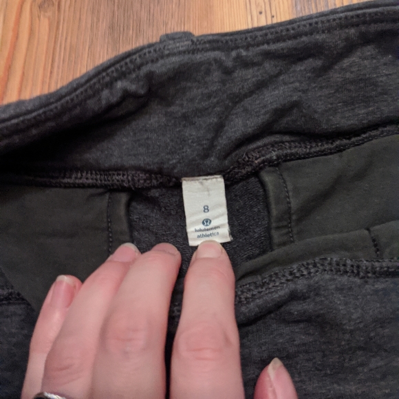 Dark gray Lululemon pants - Picture 2 of 4